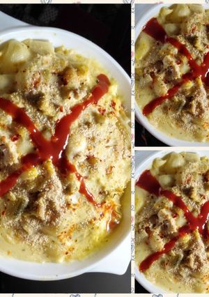 A picture of Cheesy Baked Pasta.