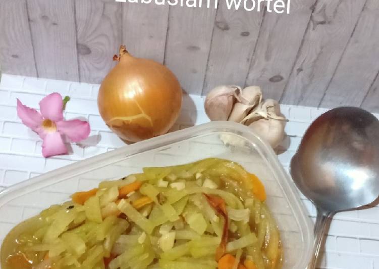 Resep Labusiam wortel Anti Gagal
