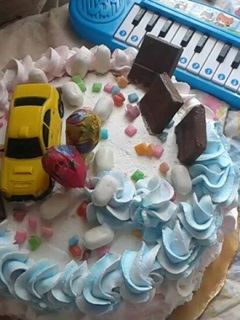 صورة لوصفة كعكة عيد الميلاد