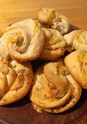Una foto de Pan de Ajo🧄Riquísimo🧛 (sin freír el ajo)