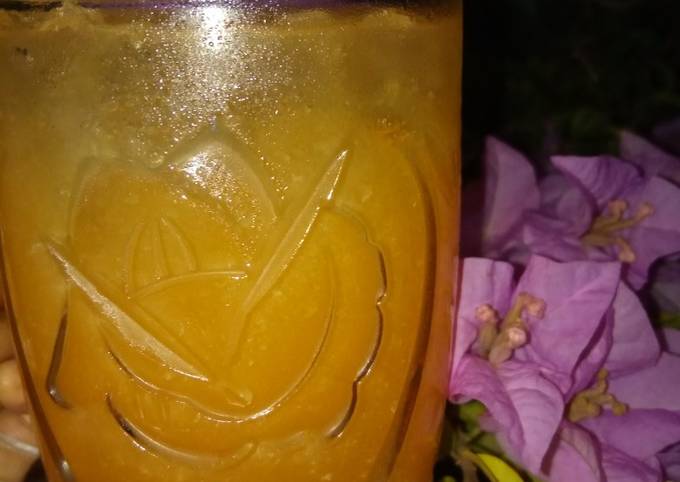 Cara Gampang Menyiapkan Jeruk Peras Dingin Madu 🍊, Bisa Manjain Lidah
