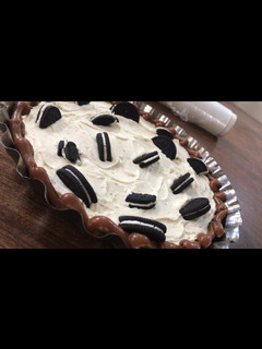 Una foto de Tarta oreo fácil 🧈🍪