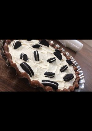 Una foto de Tarta oreo fácil 🧈🍪