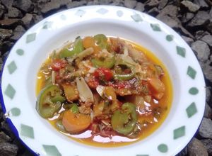 Foto resep Tumis ikan asin cucut cabe gendot