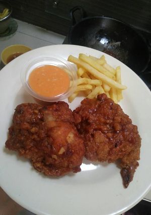 Foto resep Ayam Richeese (chicken fire wings)
