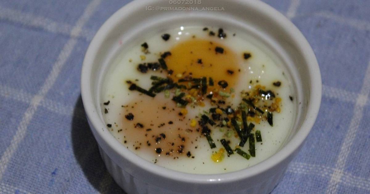 Jellylike Egg Made in Rice Cooker Recipe by Angela Mertoyono Cookpad