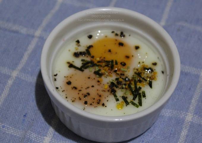 Steps to Make Quick Jelly-like Egg Made in Rice Cooker