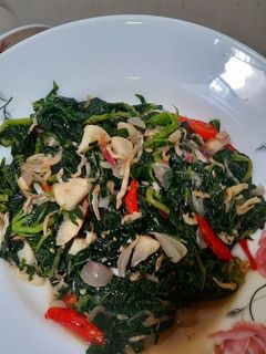 Foto resep Tumis Daun Pepaya Teri Medan