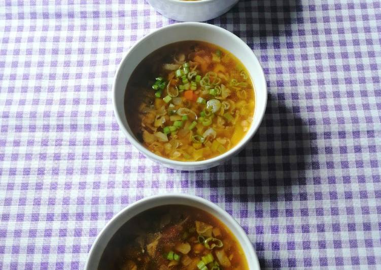 Get Healthy with Sour veg soup