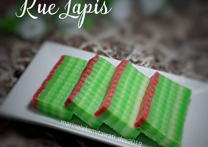 Kue Lapis Tepung Beras