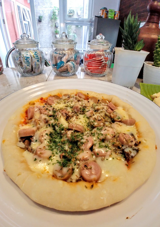 Foto resep Pizza Teflon Simple Enak (No telur No mixer No Oven)