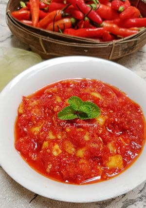 Foto resep Sambal Nanas (Pelengkap Nasi Kebuli)