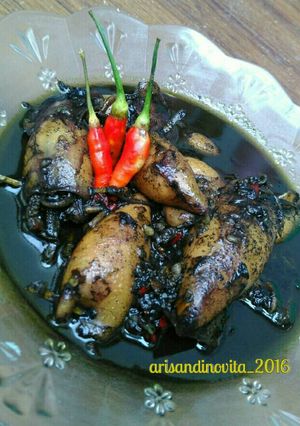 Foto resep Cumi hitam super nyoiii