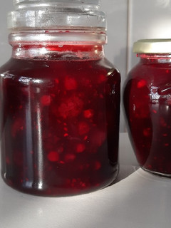 Una foto de Mermelada express de frutos rojos