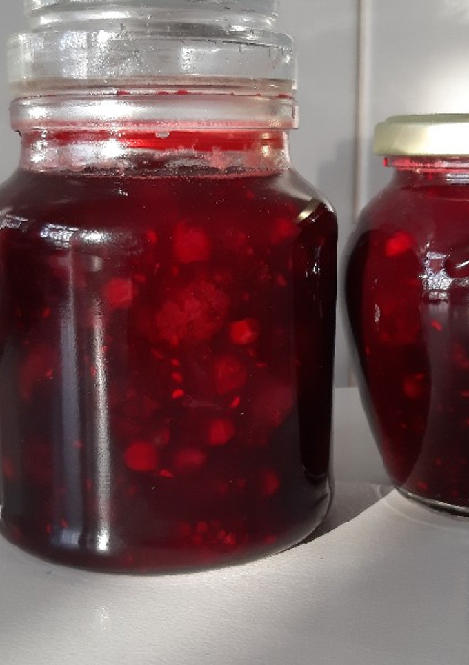Una foto de Mermelada express de frutos rojos