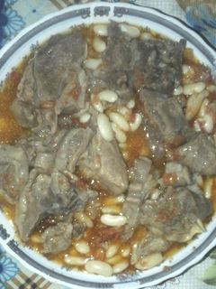 صورة لوصفة فاصوليا بيضاء باللحم