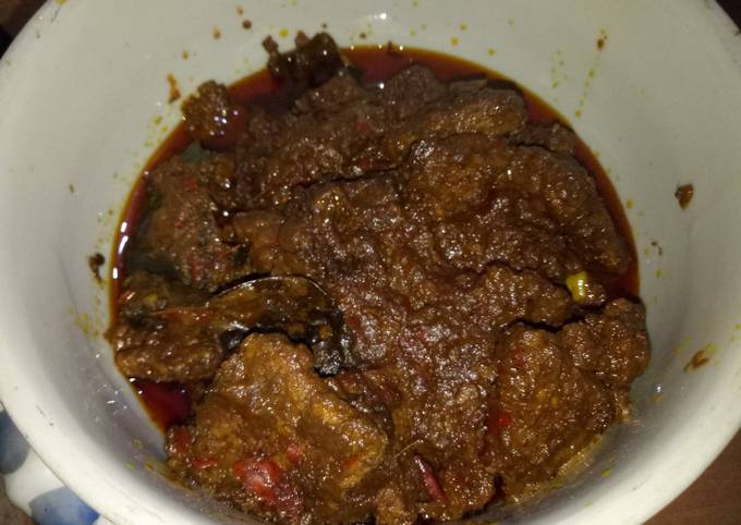 Rendang daging #FestivalResepAsia #INDONESIA #(Daging Sapi) foto resep utama