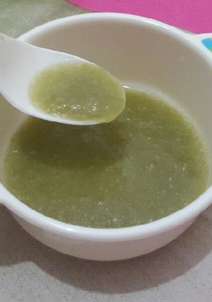 Foto resep Puree Buncis *Mpasi day9 *Menutunggal 6m+