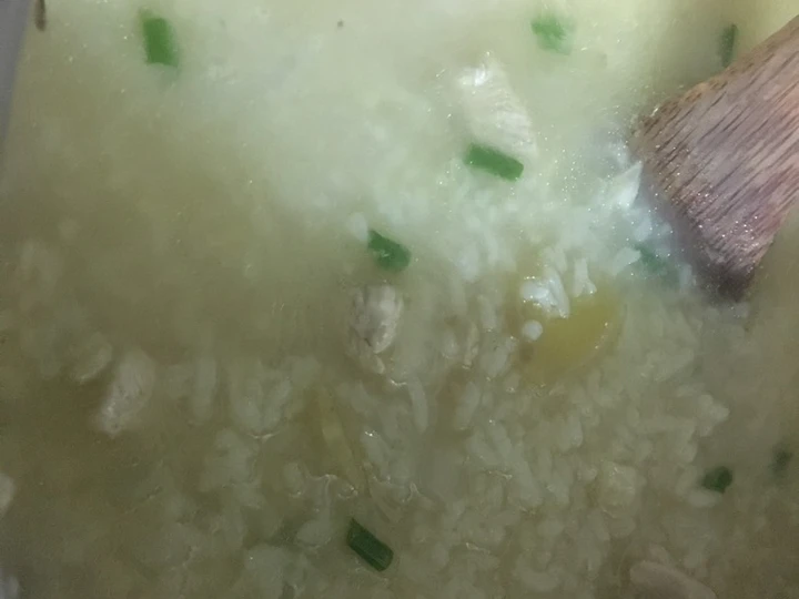 Simple Way Prepare Recipe Arroz Caldo (Chicken Rice Porridge) that is Delicious, Appealing}