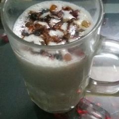 A picture of Cold coffee with icecream.