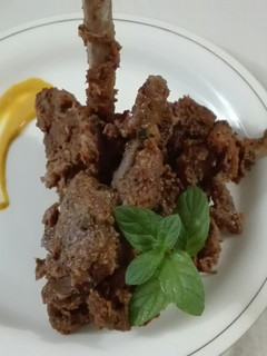 A picture of Mutton Masala Chops.