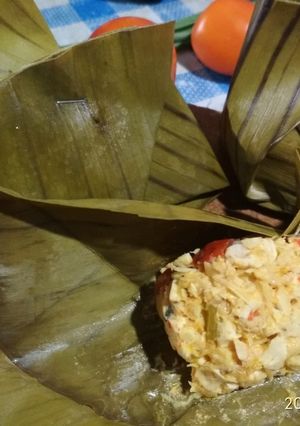 Foto resep Botok Tahu Tempe Ayam