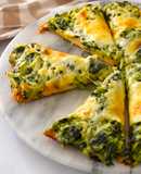 Pizza com massa de frango