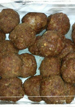 Una foto de Albóndigas de ternera con zanahoria rallada 😋