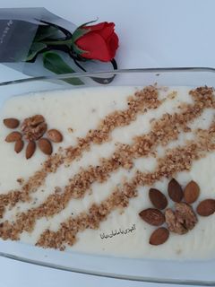 عکسی از دستور فرنی وانیلی خوشمزه😋👍 (به سبک دختردایی جونی😘)