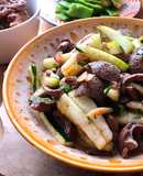 Cật Heo Xào Bí Ngòi