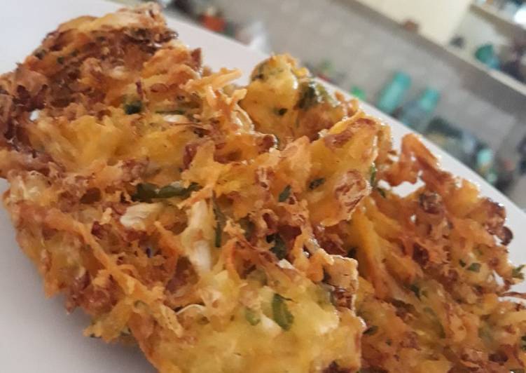 Bakwan sayur renyah tahan lama