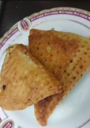عکسی از دستور سمبوسه سیب زمینی