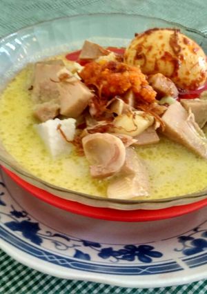Foto resep Lontong sayur sederhana