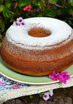Una foto de Budín de zucchini y naranja💜