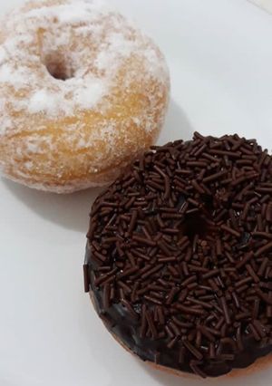 Foto resep Donat lembut tanpa kentang tahan lama