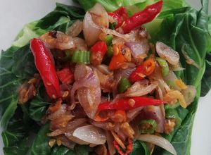Foto resep Tumis Bawang lalap Tunas Kol