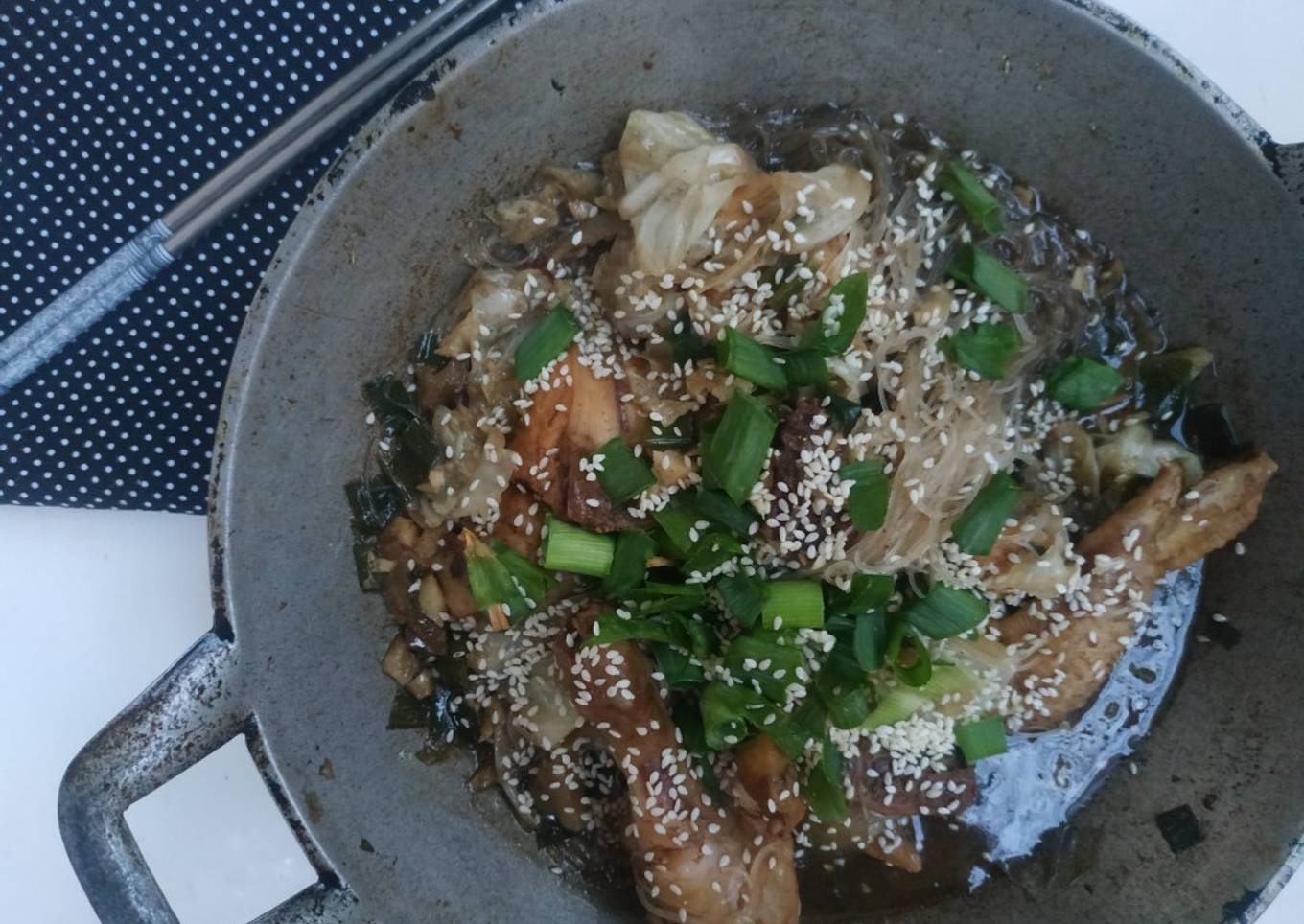 Jjimdak | Semur Ayam Korea Dengan Bahan Lokal