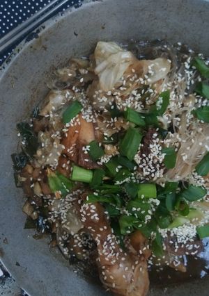 Foto resep Jjimdak | Semur Ayam Korea Dengan Bahan Lokal