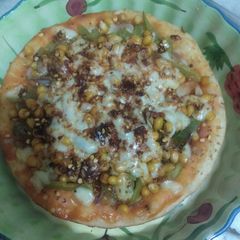 Vegetable Tawa Pizza 🍕🍕without oven A picture of Vegetable Tawa Pizza 🍕🍕without oven.