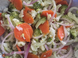 Ensalada de brócoli y coliflor