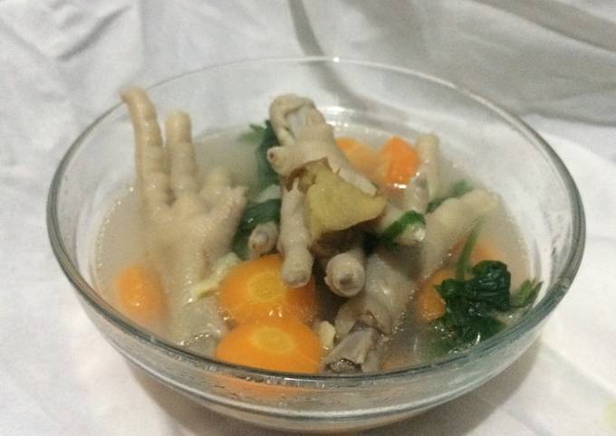 Resep Sup ceker rempah ala fe yang Lezat Sekali