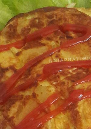 Foto resep Spanish omellete