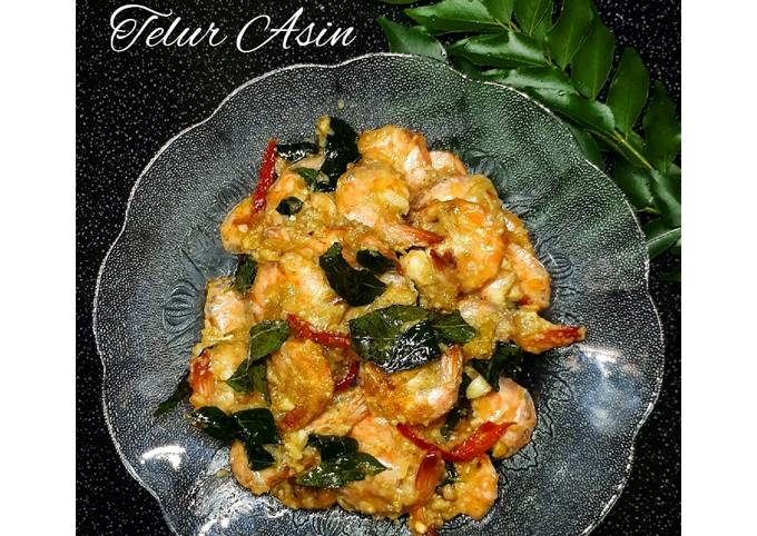 Kari Udang Telur Asin