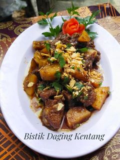 Foto resep Bistik Daging Sapi Kentang