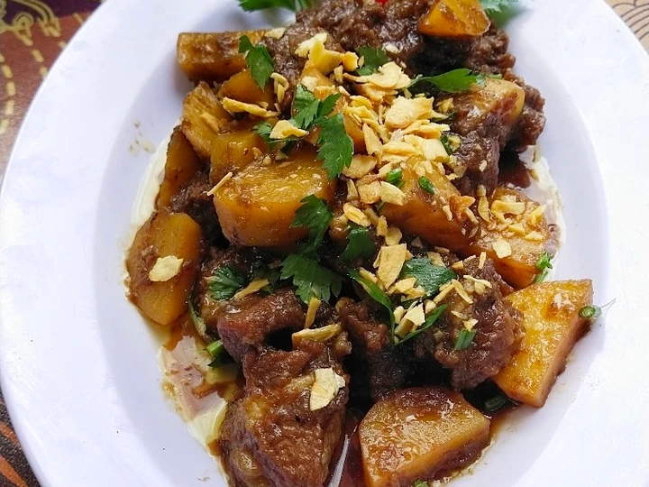 Langkah Gampang Membuat Resep Bistik Daging Sapi Kentang Anti Ribet, Lezat Sekali