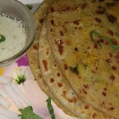 Moli ke parathey A picture of Moli ke parathey.