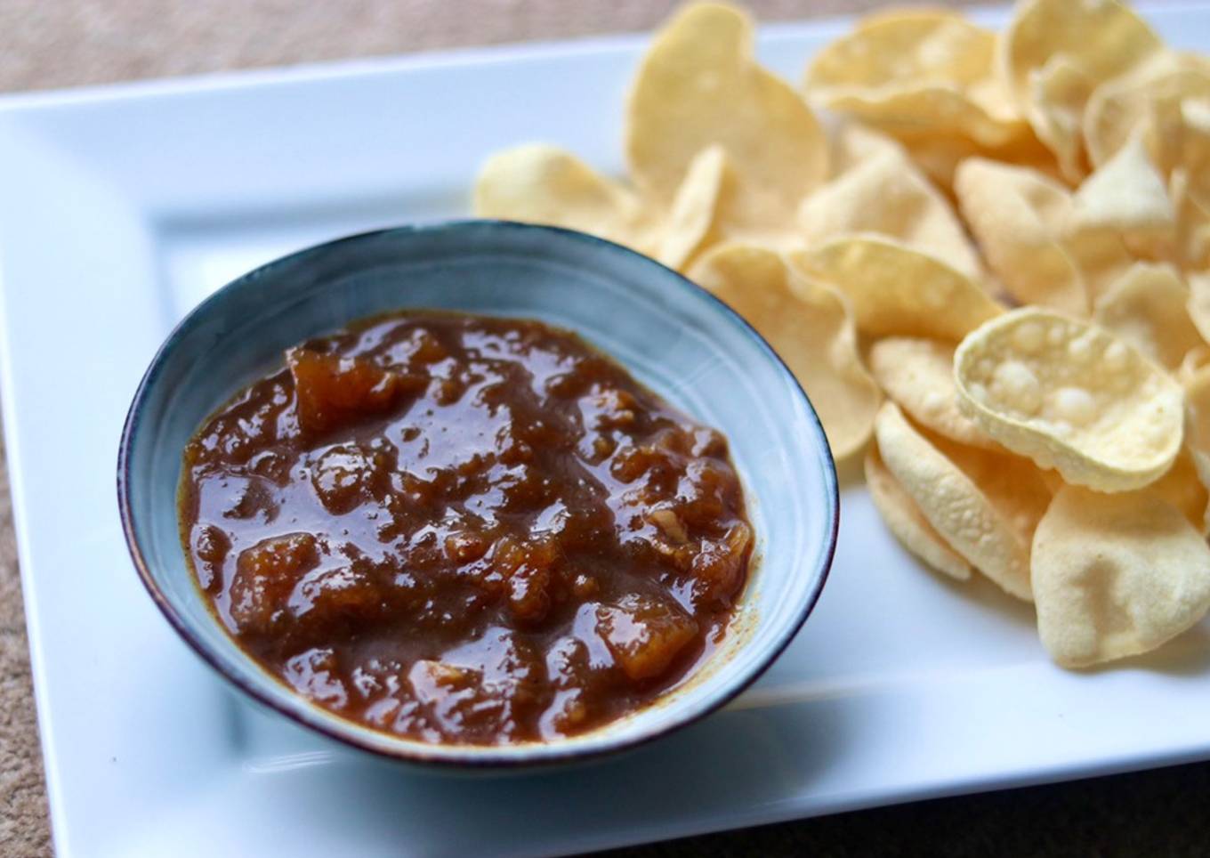 Mango and banana peel chutney- slow cook 🥭 🍌 🌶