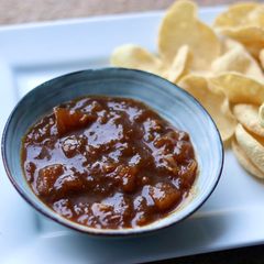 A picture of Mango and banana peel chutney- slow cook 🥭 🍌 🌶.