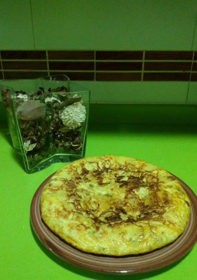 Una foto de Tortilla paisana con thermomix