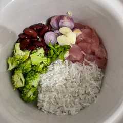 รูปของ MPASI 6M+ Bubur Ayam Brokoli Kacang Merah